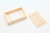 Natural Pine 2 Piece Soap Dish