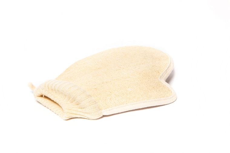 Loofah Glove with Cuff