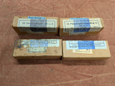 WW2 Luftwaffe German 9MM Ammo