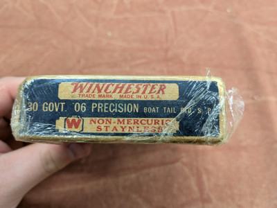 Antique Winchester 30 Govt Ammunition