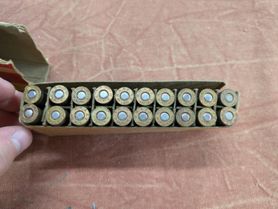 Vintage Box of Winchester 401 Self Loading Ammunition