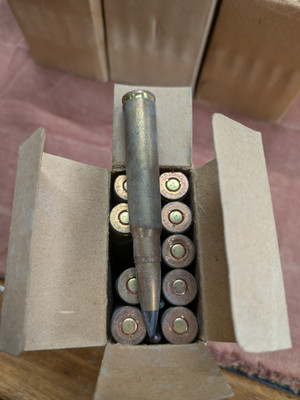 9 Boxes of WW2 German 8MM Mauser Armor Piercing Ammunition