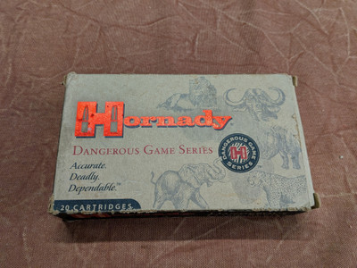 Hornady 458 Win Mag 500 Gr Ammunition