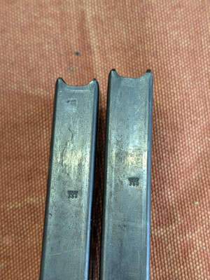 Matching Pair of WW2 German P38 Magazines (3392C)