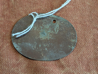 WW1 Imperial German ID Tag - Landsturm Infantry Regiment