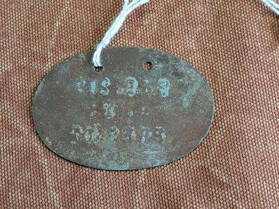 WW1 Imperial German ID Tag - Reserve Infantry Regiment