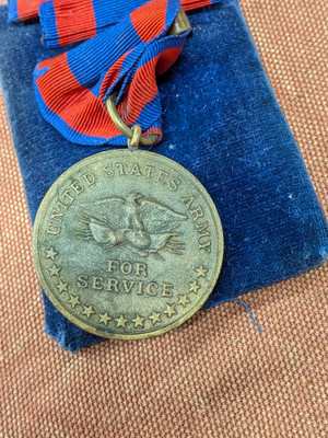 US Philippine Insurrection Service Medal Numbered