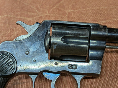 Colt New Service 1907 Production - 38 WCF