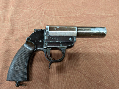 WW2 German Walther Flare Gun 1940 Dated