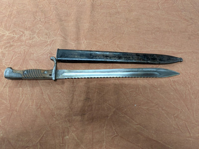 H.Mundlos & Co Gewehr 98/05 Sawback Bayonet