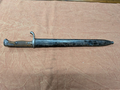 H.Mundlos & Co Gewehr 98/05 Sawback Bayonet