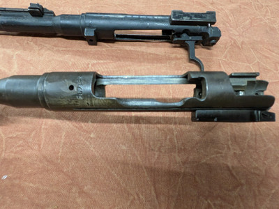 Lot of two Type 99 Barreled Action without Bolt