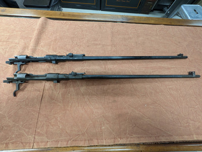 Lot of two Type 99 Barreled Action without Bolt