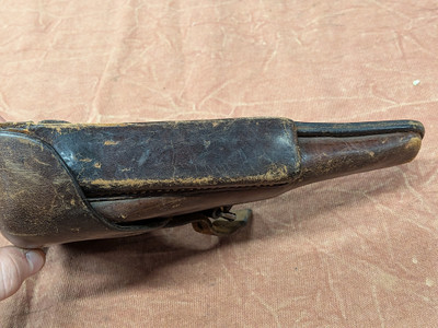 WW1 P08 Holster - J.M. Eckart ULM.  Unit marked