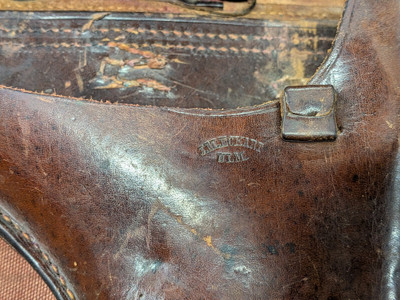 WW1 P08 Holster - J.M. Eckart ULM.  Unit marked