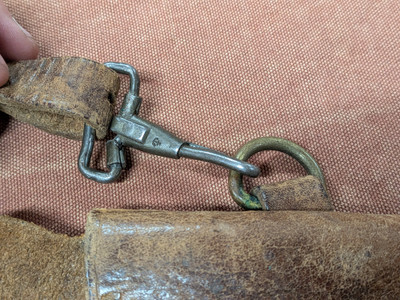 WW2 USN quick detach clip 1911 Should Holster