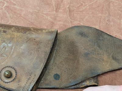 Colt 1901 revolver Holster 1909 Dated by RIA