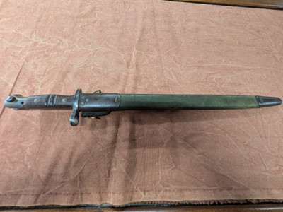 Early Variation Remington 1917 Bayonet