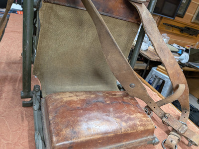 WW2 German Communications Cable Layer Backpack