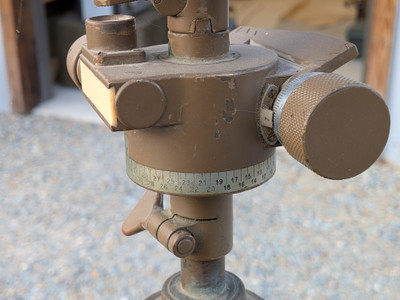 Japanese WW2 Periscope with Tripod & Case