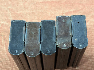 Lot of 5 WW2 Inland M1 Carbine Magazines