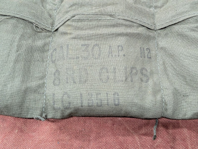 Bandolier of M1 Garand AP Ammunition