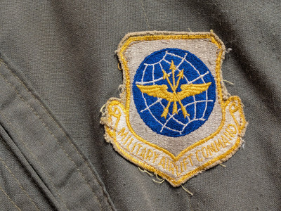 US Gulf war era flight suit Airlift Command