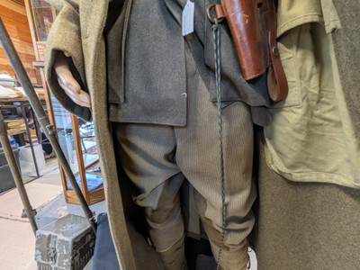 WW2 US Solider Mannequin Display Setup