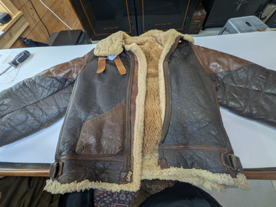 Original WW2 US Army Air Force B3 High Altitude Bomber Jacket