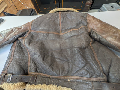 Original WW2 US Army Air Force B3 High Altitude Bomber Jacket