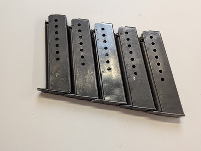 Walther P1 & p38 Magazines post war issue