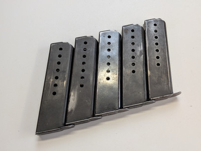 Walther P1 & p38 Magazines post war issue