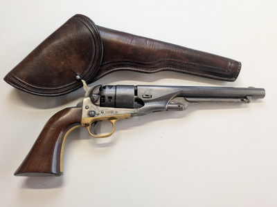 Pietta 1860 Army Reproduction with Custom Holster