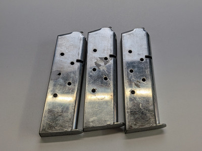 Lot of 3 Colt 1911 Magazines
