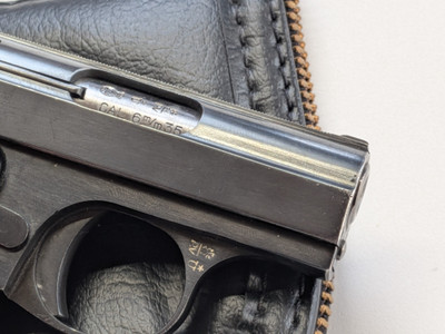 Mint Condition Baby Browning 25 auto pistol with Original Bag