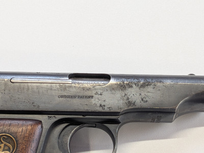 German Ortgies Pistol - Deutsche Werke Erfurt Production