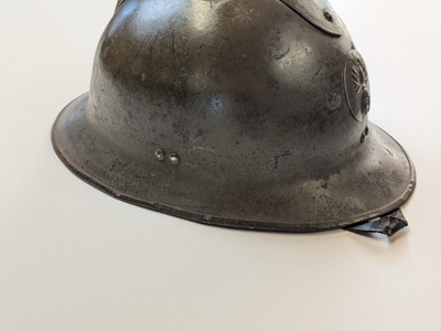 WW2 French Adrian Helmet with Liner