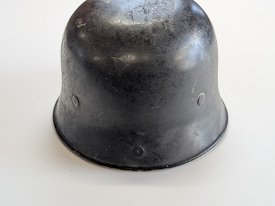 WW2 German Fire Police Double Decal Helmet with Liner