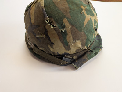 U.S. Vietnam Era Helmet with Cover