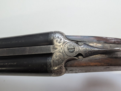 Spanish Double Barrel Coach Gun Custom Made