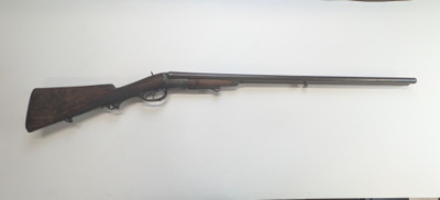 Engraved German Double Barrel 16 Gauge Under Lever