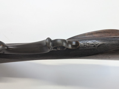 Engraved German Double Barrel 16 Gauge Under Lever