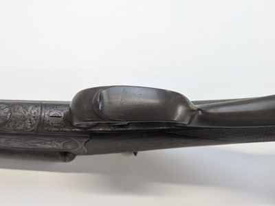 Engraved German Double Barrel 16 Gauge Under Lever