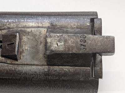 Engraved German Double Barrel 16 Gauge Under Lever
