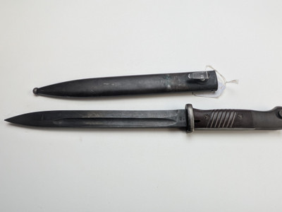 WW2 German K98K Bayonet - ASW code 1943 dated