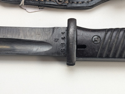 WW2 German K98k Bayonet FZE code 1943 dated all Matching