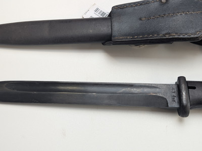 WW2 German K98k Bayonet FZE code 1943 dated all Matching