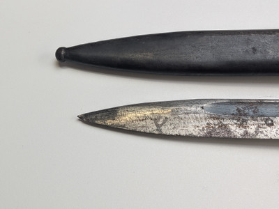 WW2 German K98K Bayonet - 1944 Dated CLC Code
