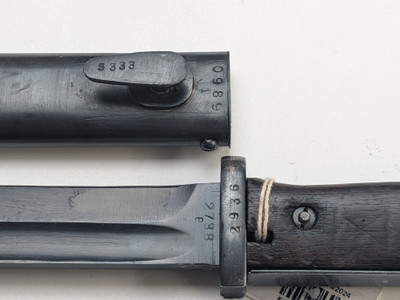 WW2 German K98K Bayonet - 1939 Elite Diamond Production