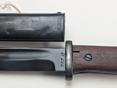 WW2 German K98K Bayonet CVL code 1941 Production